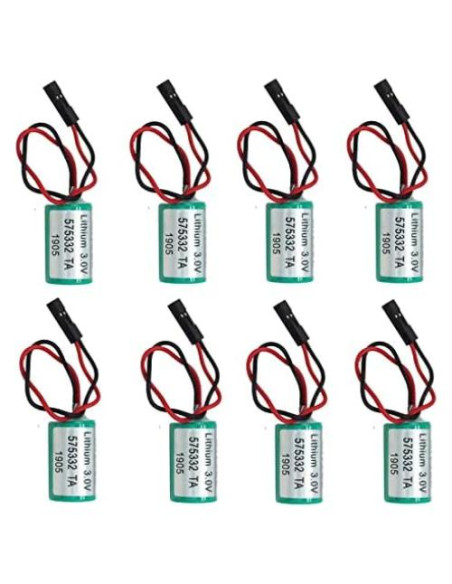 Batería PLC 8PCS 1200mAh 3V Siemens 575332-TA 6FC5247-0AA18