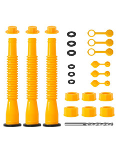 Boquilla de Gas VOXIZEI 3-KIT Flexible Antiderrame 20.6 cm