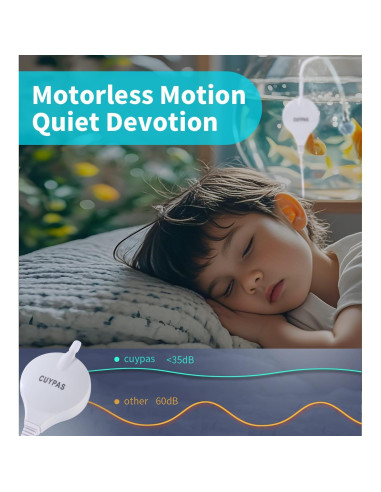 Bomba de Aire Silenciosa CUYPAS AP-200 para Acuario 56.8L