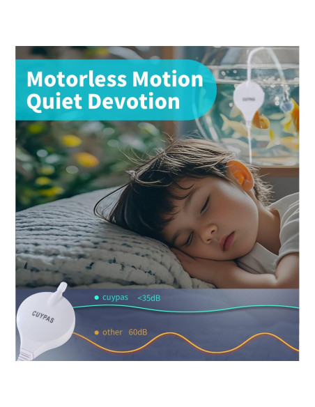 Bomba de Aire Silenciosa CUYPAS AP-200 para Acuario 56.8L