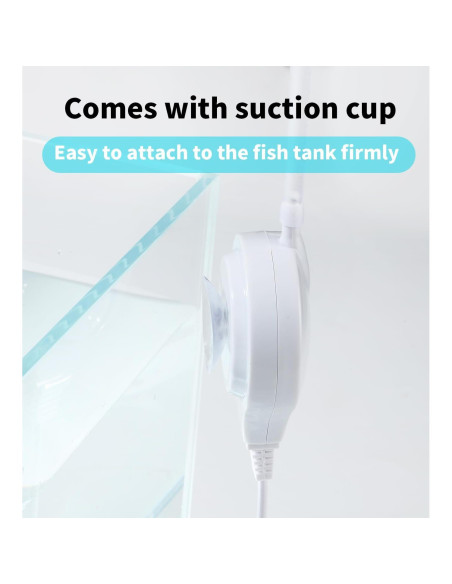 Bomba de Aire Silenciosa CUYPAS AP-200 para Acuario 56.8L