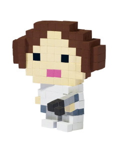 Figura de Acción Star Wars Pixel Pops Leia 15 cm Spinmaster