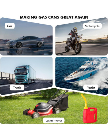 Boquilla de Gas VOXIZEI 3-KIT Flexible Antiderrame 20.6 cm