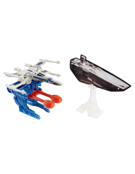 Nave Estelar Hot Wheels Star Wars Ataque Explosivo Azul