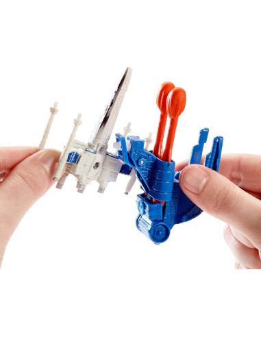 Nave Estelar Hot Wheels Star Wars Ataque Explosivo Azul