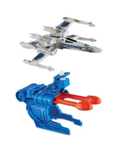 Nave Estelar Hot Wheels Star Wars Ataque Explosivo Azul