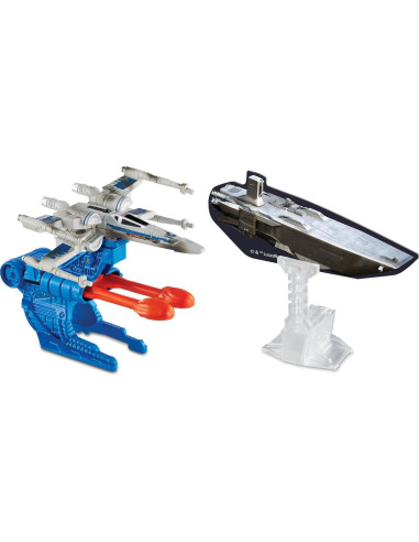 Nave Estelar Hot Wheels Star Wars Ataque Explosivo Azul