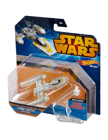 Vehículo Y-Wing Star Wars Hot Wheels 15.88 cm Metal