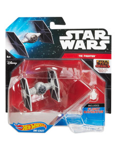 Vehículo Die-Cast Hot Wheels Star Wars TIE Fighter Gris 15.88 cm 2