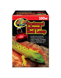 Lámpara de Calor Infrarroja Zoo Med 100W para Reptiles