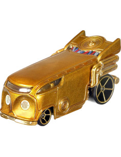 Hot Wheels Star Wars C-3PO Vehículo Coleccionable 1:64 2