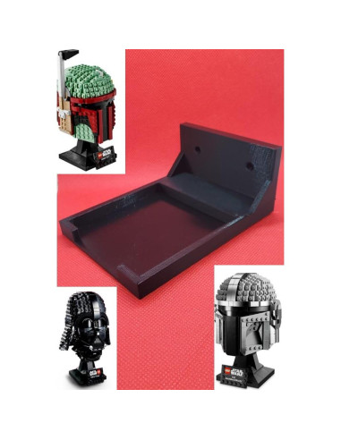 Soporte de Pared para Cascos de Lego Star Wars - 5 Paquete