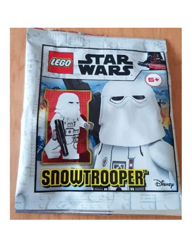 Minifigura Snowtrooper LEGO Star Wars con Blaster y Capa