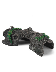Decoración Acuario IBWell Tronco Falso Resina 16x5cm