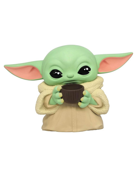 Banco Figural PVC Baby Yoda 20 cm Monogram El Mandaloriano