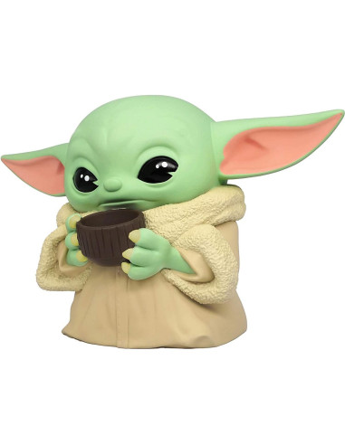 Banco Figural PVC Baby Yoda 20 cm Monogram El Mandaloriano