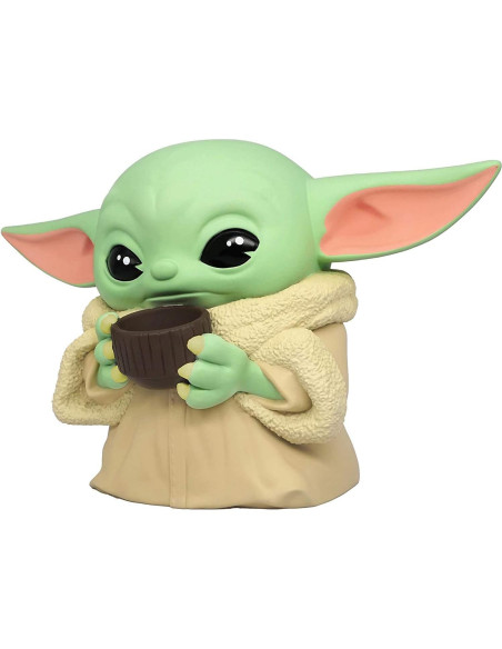 Banco Figural PVC Baby Yoda 20 cm Monogram El Mandaloriano