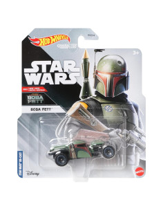 Coche Hot Wheels Boba Fett Star Wars 1:64 Mattel