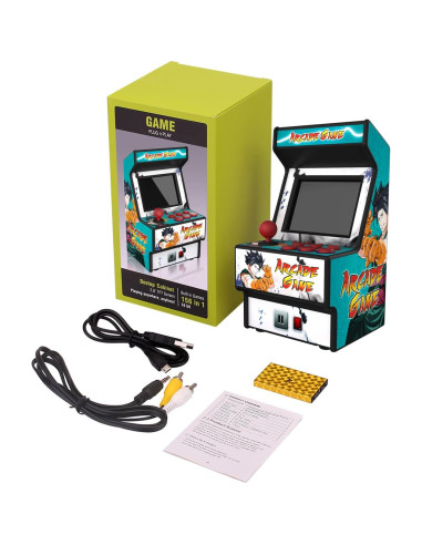 Máquina de Arcade Mini Golden Security 156 Juegos Portátil
