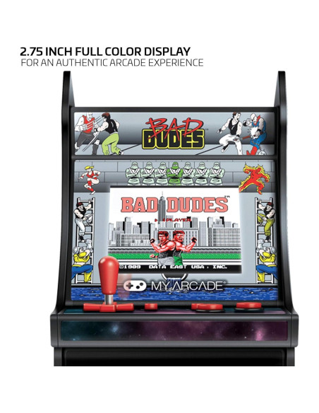 Mi Arcade Bad Dudes - Mini Máquina Arcade 17.15 cm