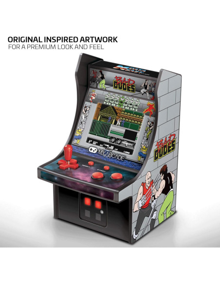Mi Arcade Bad Dudes - Mini Máquina Arcade 17.15 cm