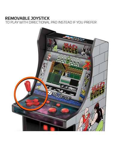 Mi Arcade Bad Dudes - Mini Máquina Arcade 17.15 cm