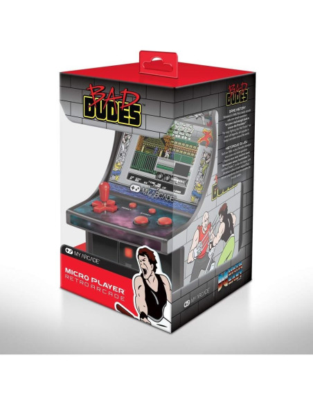 Mi Arcade Bad Dudes - Mini Máquina Arcade 17.15 cm