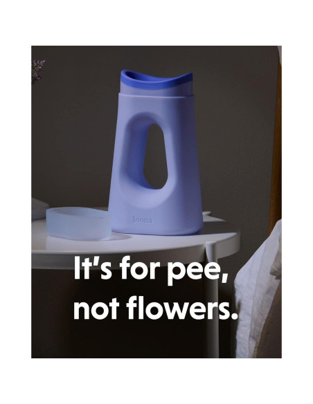 Orinal Femenino Loona Azul - Diseño Silencioso y Sin Salpicaduras Orinal Femenino Loona Azul - Diseño Silencioso y Sin Salpicaduras