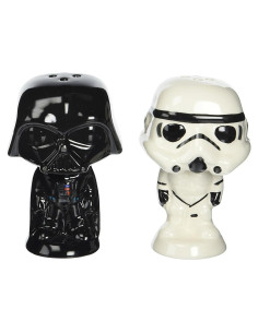 Salero y Pimentero Star Wars Darth Vader y Stormtrooper