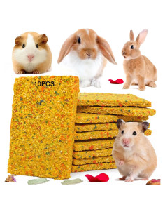 Galletas Crujientes para Conejos GREMBEB 10pcs Heno Timothy