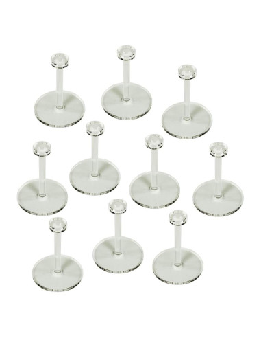 LITKO Soportes de Vuelo Circulares 27mm - Paquete de 10