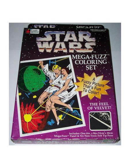Conjunto de Colorear Mega Fuzz Star Wars Craft House 15x20 cm
