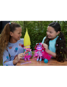 Muñeca de Moda Hairsational Reveals Reina Poppy Mattel 15 Accesorios 2