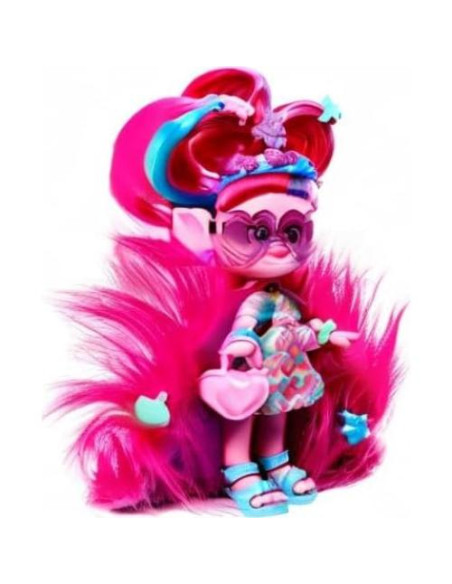Muñeca de Moda Hairsational Reveals Reina Poppy Mattel 15 Accesorios