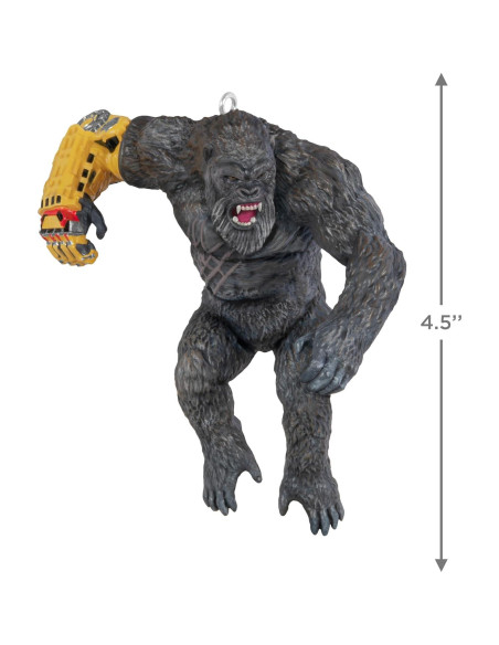 Adorno Navideño Hallmark 2024 Godzilla x Kong El Todopoderoso Kong