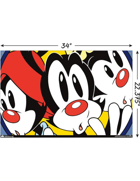Póster de Pared Animaniacs Trends International 56.7x86.4cm