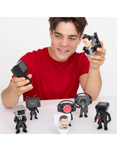 Figura de Misterio Skibidi Toilet Coleccionable Bonkers Toys