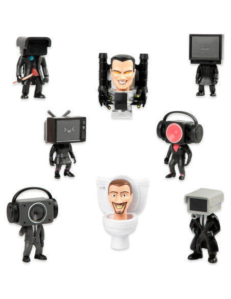 Figura de Misterio Skibidi Toilet Coleccionable Bonkers Toys