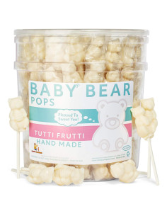 Chupetines de Osito de Peluche Espeez - 115 Unidades Tutti Frutti