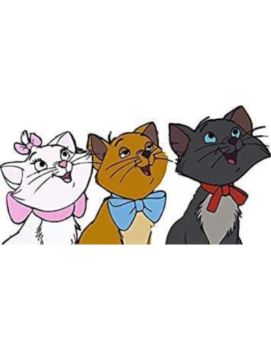 Imán Magnético para Auto Aristocats MR3Graphics 5" Multicolor