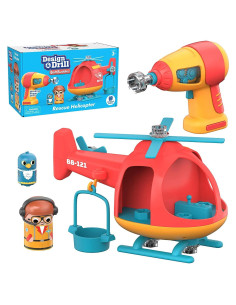 Juguete Helicóptero Desmontable Educational Insights con Taladro