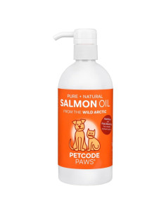 Aceite de Salmón 100% Puro Purecode 453.6 g para Mascotas