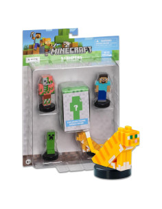 Paquete de 5 Sellos Coleccionables Minecraft P.M.I. - Personajes