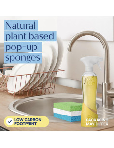 Esponjas Pop-Up Fab Tab - 12 Esponjas de Celulosa Absorbentes 2