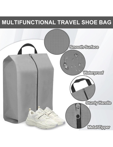 Bolsas de Zapatos Vivinin - 4 Piezas Portátiles Multifuncionales
