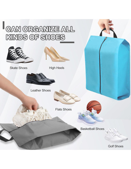 Bolsas de Zapatos Vivinin - 4 Piezas Portátiles Multifuncionales