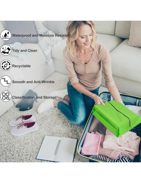 Bolsas de Zapatos Vivinin - 4 Piezas Portátiles Multifuncionales