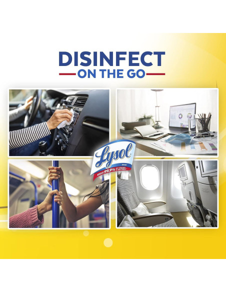 Toallitas Desinfectantes Lysol 320 Unidades Multi-Superficie