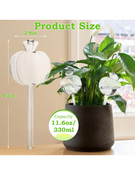 Esferas de Riego Automáticas Mumiuu 6PCS para Plantas