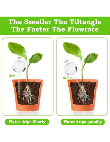 Esferas de Riego Automáticas Mumiuu 6PCS para Plantas